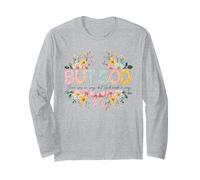 God's Way Inspirational Faith Art Floral Manche Longue