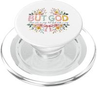 God's Way Inspirational Faith Art Floral PopSockets PopGrip pour MagSafe
