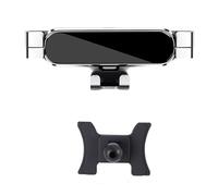 GODSLLY Support de Téléphone de Voiture, Compatible pour Audi Q2 GAB SQ2 2019 2020 2021 2022, Support de Voiture Aération Rotation à 360° Portable pour Smartphones., B Silver