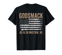 Godsmack The Rise of Rock 2026 Bristow T-Shirt