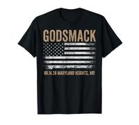 Godsmack The Rise of Rock 2026 Maryland Heights T-Shirt