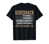 Godsmack The Rise of Rock 2026 Raleigh T-Shirt
