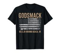 Godsmack The Rise of Rock 2026 Virginia Beach T-Shirt