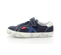 Baskets basses enfant garcons Kickers GODY Bleu 25