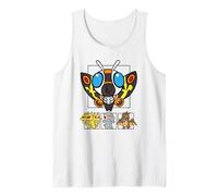 Godzilla Cute Chibi Mothra and Monster Friends Kaiju Movie Débardeur