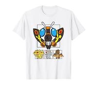 Godzilla Cute Chibi Mothra and Monster Friends Kaiju Movie T-Shirt