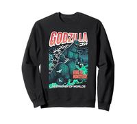 Godzilla Destroyer of Worlds Comic Book Illustration Movie Sweatshirt