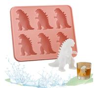 Godzilla Ice Mold, 3D Monster Ice Cube Mold, Silicone Fun Shapes Ice Tray, Reusable Popsicle Molds, Freezer Safe Ice Cube Maker for Summer Drinks, for Whiskey, Cocktails and Various Drinks