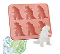Godzilla Ice Mold, Bacs à Glaçons, Moule Silicone Monstre, Funny Shapes Silicone Mold, Grand Moule à Glaçons Réutilisable, Bacs à Glaçons et Boissons Mignons pour les Amateurs de Cuisine