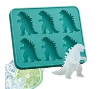 Godzilla Ice Mold, Bacs à Glaçons, Moule Silicone Monstre, Funny Shapes Silicone Mold, Grand Moule à Glaçons Réutilisable, Bacs à Glaçons et Boissons Mignons pour les Amateurs de Cuisine