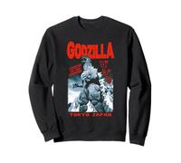 Godzilla King of The Monsters Tokyo Japan Red Text Movie Sweatshirt