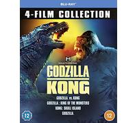 Godzilla & Kong 4-Film Collection [Blu-Ray] [2021] [Region Free] [Import]