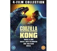 Godzilla & Kong 4-Film Collection (BOX) [4DVD] (IMPORT) (Pas de version française)