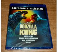 Pack Godzilla Monsterverse – 4 films – Blu-ray – Import – W & B