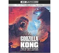 Godzilla / Kong Monsterverse 5 Film Collection Blu-ray 4K Ultra HD