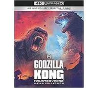 Godzilla / Kong Monsterverse 5 Film Collection Blu-ray 4K Ultra HD E