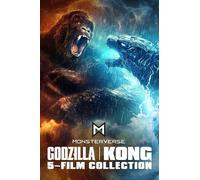 Godzilla / Kong Monsterverse 5-Film Collection [Digital Video Disc] Eco Amaray Case