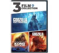 Godzilla / Kong: Skull Island / Godzilla: King Of The Monsters [Dvd] 3 Pack