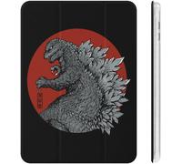 Godzilla Monster King Ipad Case 2020 Matériau Tpu Résistant Aux Chocs Réglage Automatique De L'angle De Veille/Réveil Mignon Transparent Housse De Protection 10.2in