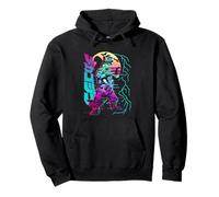 Godzilla Neon Mechagodzilla Movie Sweat à Capuche