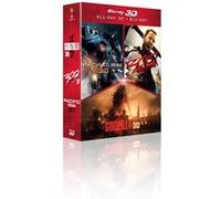 Godzilla, Pacific Rim, 300 la naissance d'un empire Coffret Blu-Ray 3D 2D E