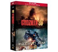 Godzilla + Pacific Rim - Blu-Ray 3d + Blu-Ray 2d