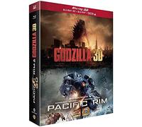 Godzilla + Pacific Rim - Blu-Ray 3d + Blu-Ray 2d