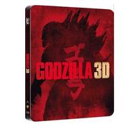 Godzilla Steelbook [3D Blu Ray + Blu Ray] [2014] [Region Free] [Nordic Import]