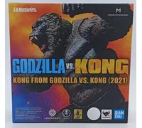 Tamashii Nations Bandai – Figurine S.H. MonsterArts Kong Godzilla vs. Kong 2021 – 15 cm – Taille unique