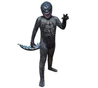 Godzilla Vs Kong Costume de cosplay pour enfants pour jeux de rôle et masque 2 pièces 2-12 ans (noir, 5-6 ans)