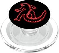 Godzilla vs Kong - Mechagodzilla Neon PopSockets PopGrip pour MagSafe