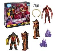 MonsterVerse – Pack 2 figurines articulées Godzilla x Kong 15 cm Kong vs Skar King MN3042
