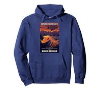 Godzilla x Kong Explore The Bone Bridge Postcard Movie Sweat à Capuche