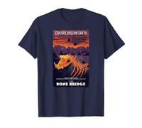 Godzilla x Kong Explore The Bone Bridge Postcard Movie T-Shirt