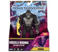 MonsterVerse - Godzilla x Kong, Figurine articulée, 15 cm, Modèle Kong Real Feel, pour Les Enfants à partir de 4 Ans, MN3181