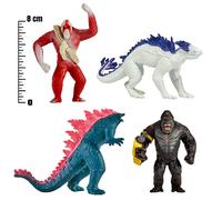 Godzilla X Kong Godzilla X Kong 2 - Personnage De 8 Cm - Asst