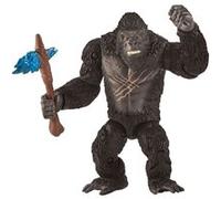 Playmates Toys Figurine Kong (Godzilla x Kong : Le Nouvel Empire) avec Battle Axe – 15 cm