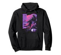 Godzilla x Kong Monarch Collage Purple Text Movie Monster Sweat à Capuche
