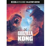 Godzilla x Kong Monsterverse 5-Film Collection [4K Ultra HD] [2024]