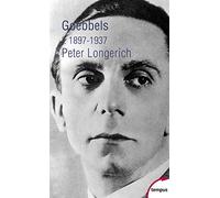 Goebbels: 1897-1937