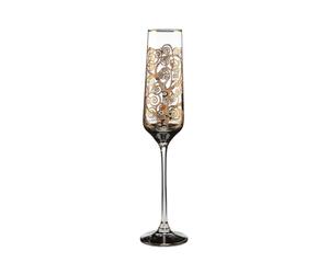 Goebel 66-913-50-1 Flûte à champagne en verre doré