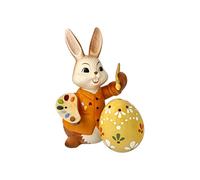Göbel 66844891 Figurine de Pâques « Bientôt C'est prêt ! Lapin de Pâques avec œuf de Pâques - Première édition 2022