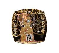 Goebel 66884891 Assiette à Dessert Fulfillment de Gustav Klimt