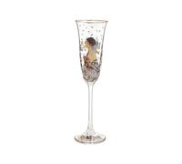 Goebel Artis Or lûte à champagne pour femme de Gustav Klimt avec compartiments