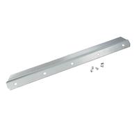 Göbel Bord pour pelle en alu. Taille 9 en métal, avec 5 rivets, espacement des trous 8 cm