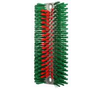 Göbel Brosse murale semi-circulaire 50 cm verte/rouge Pour un montage direct dans les étables