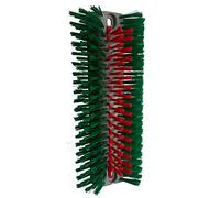 Göbel Brosse murale semi-circulaire 50 cm verte/rouge Pour un montage direct dans les étables