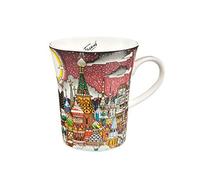 Goebel Charles Fazzino 67-090-09-1 Tasse à café en porcelaine fine Dasvidanya Moscow Circus 0,4 l Dimensions : 13 x 10 x 11 cm