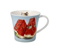 Goebel Coffee-/Tea Mug Daria Rosso - Summer Vibes, Kaffeetasse, Tasse, Teetasse, Fine Bone China, 23700011