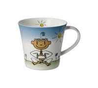 Goebel Coffee-/Tea Mug Der kleine Yogi - Ich begrüße den Tag, Kaffeetasse, Tasse, Teetasse, Fine Bone China, 54103201